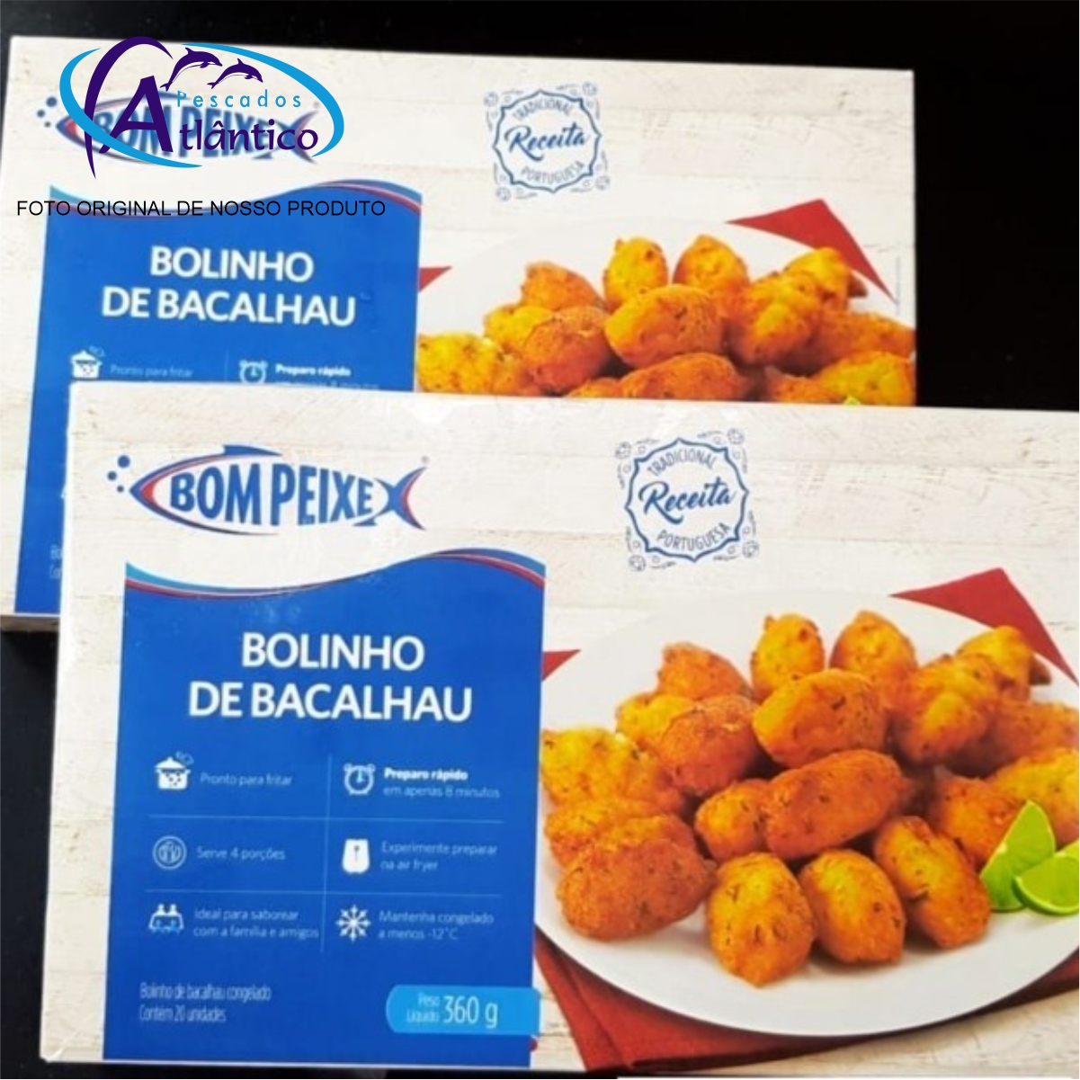BOLINHO DE BACALHAU