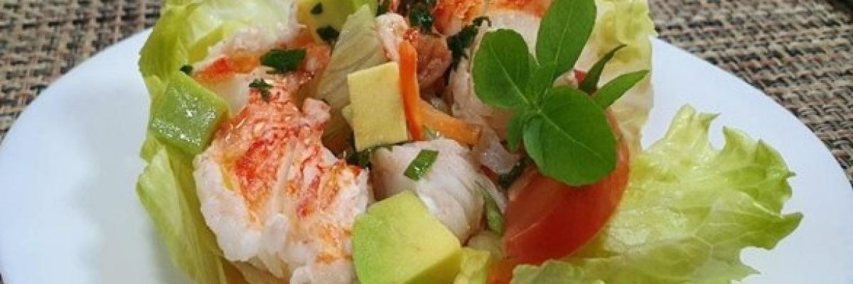 Salada de lagosta